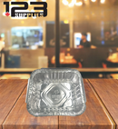 ALUMINUM CONTAINERS RECTANGULAR (lid sold separately) - 1.5LB (500)