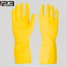 YELLOW GLOVES - 12 PAIRS