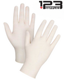 LATEX GLOVES POWDER FREE - LARGE (100)