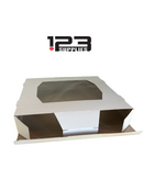 PIE BOX WITH WINDOW 9 X 9 X 1.5" (10)