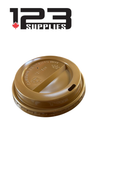HOT COFFEE CUP GOLD DOME SIP LIDS 10 - 24OZ (1000)
