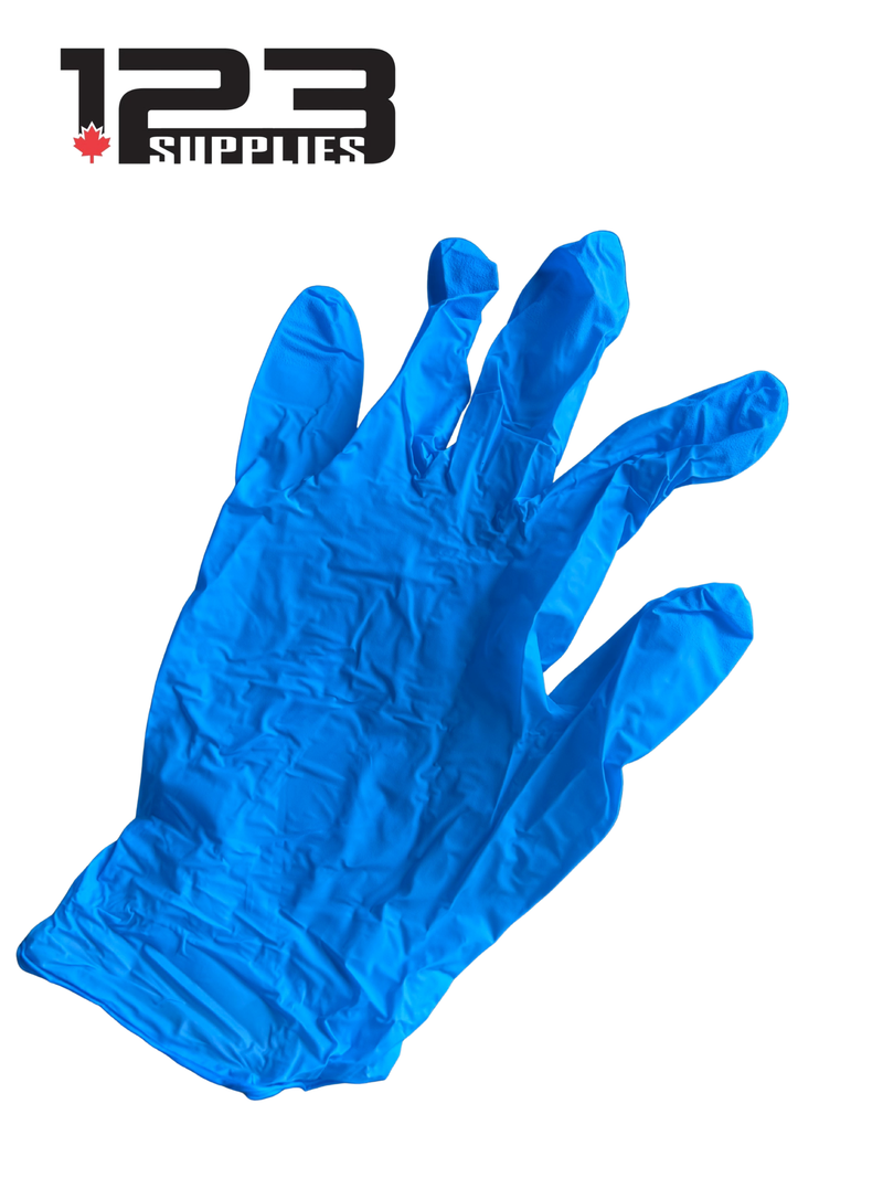 EXTRA LARGE NITRILE GLOVES BLUE (10 X 100)