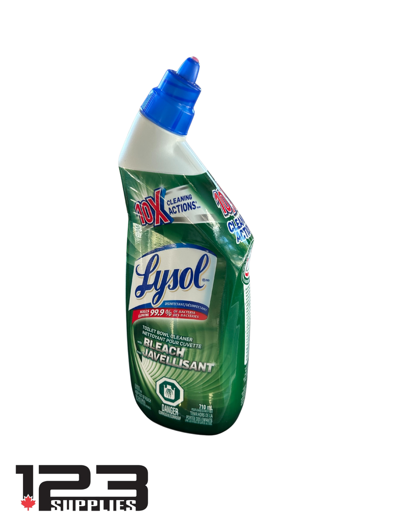 LYSOL - TOILET CLEANER - WITH BLEACH - 710 ML