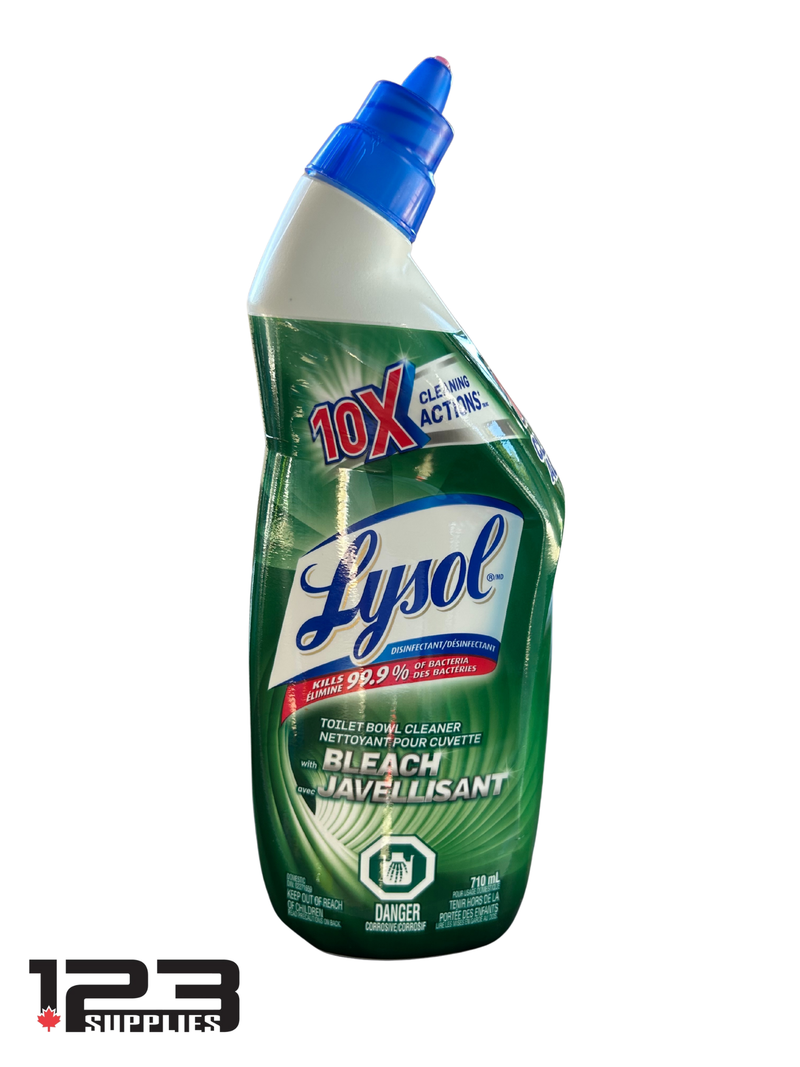 LYSOL - TOILET CLEANER - WITH BLEACH - 710 ML