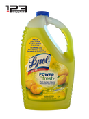 LYSOL MULTI-SURFACE CLEANER LEMON SCENT (4.26 L X 4)