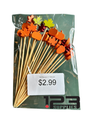FALL SKEWERS 4.7" (25 PACK)