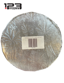 CAKE BOARD ROUND 6" 1/2 THICK SILVER (6)