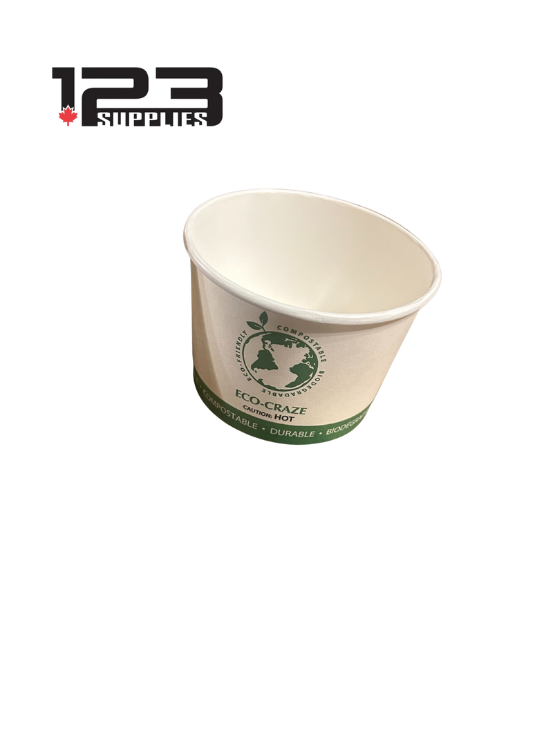 SOUP CONTAINER ECO FRIENDLY 8OZ (500)