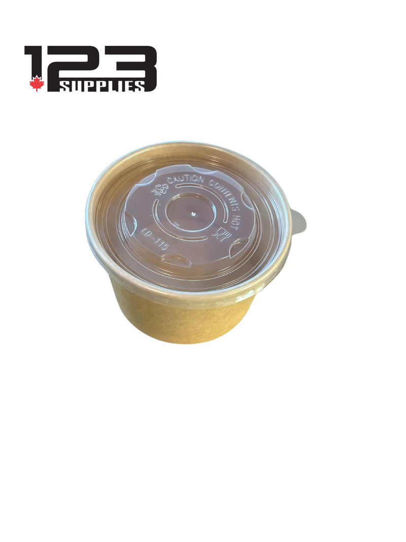 SOUP CONTAINER LIDS ECO FRIENDLY 12OZ - 32OZ (25)