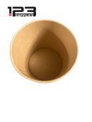 KRAFT PAPER SOUP CONTAINER 32OZ (500)