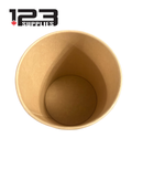 KRAFT PAPER SOUP CONTAINER 24OZ (500)