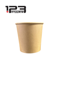 KRAFT PAPER SOUP CONTAINER 24OZ (25)