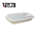 MICROWAVABLE CONTAINER RECTANGULAR 16OZ (50)