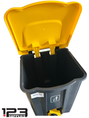 TRASH BIN WITH FOOT PEDAL 45L