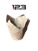 MUFFIN CUPS TULIP BROWN (100)