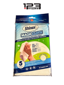 SHINEX - CHEMICAL FREE MICROFIBER CLOTH - WHITE (5)