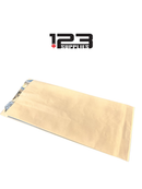 PLAIN WHITE BBQ FOIL BAGS - 5.5 X 3.5 X 12 (500)