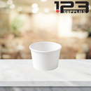 PAPER SOUP CONTAINER 4OZ - LIDS NOT INCLUDED (50)