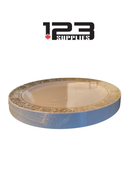 10" ROUND HOT STAMPING PLATE - WHITE / GOLD (20)