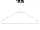 T-SHIRT HANGERS 16" WHITE (500)