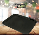 BLACK FOOD TRAY 12 X 18