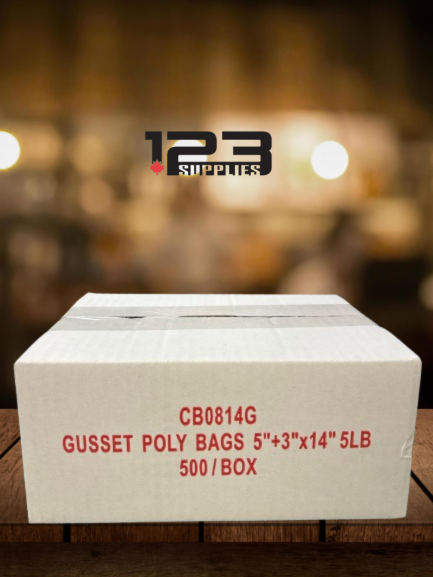 POLY BAGS 5LB (500)