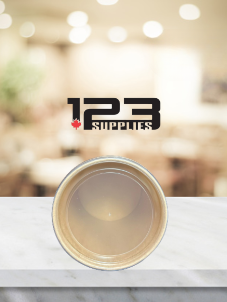 BIODEGRADABLE 16  OZ PAPER SOUP LIDS (500)