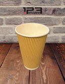 HOT COFFEE CUP RIPPLE 10OZ -LIDS NOT INCLUDED (500)