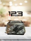 PAPER BURGER BOXES PRINTED - MEDIUM (50)