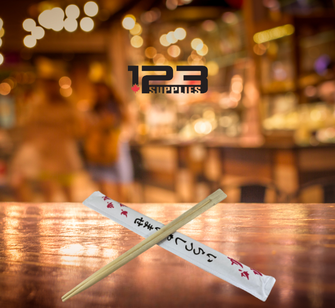 CHOPSTICKS INDIVIDUALLY WRAPPED 9" (4000)