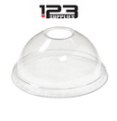 PET CUP DOME LIDS 12 OZ  (100)