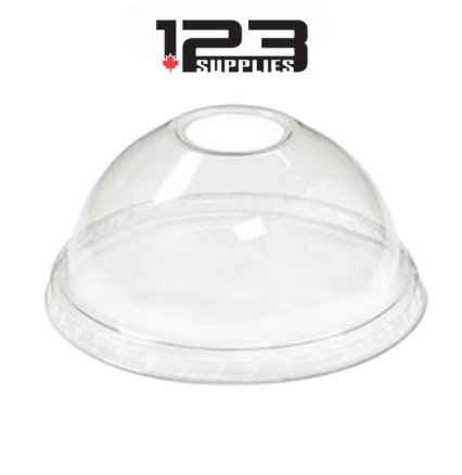 PET CUP DOME LIDS 12 OZ  (100)