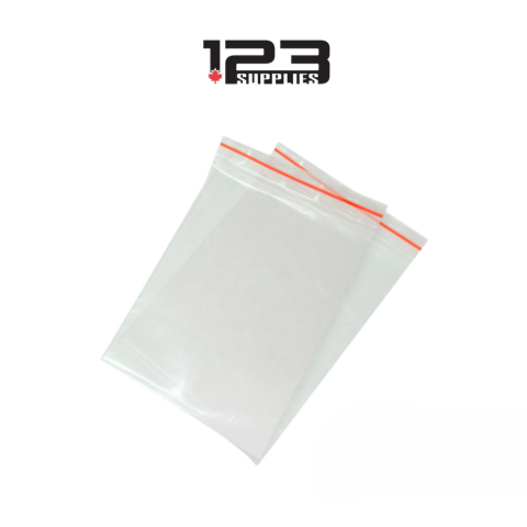 ZIPLOCK BAGS 4"x 6" (100)
