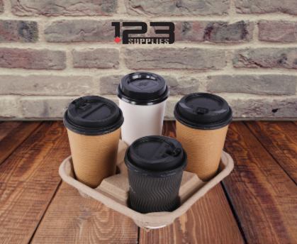 CARRY TRAYS 8-32 OZ 4 cup (300)