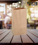 PLAIN PAPER BAGS - KRAFT BROWN 5LB (500)