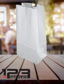 PLAIN PAPER BAGS - WHITE 5LB (500)