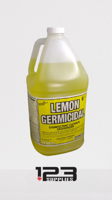 LEMON GERMICIDAL DISINFECTANT CLEANER (4 x 4L)