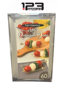 MINI RECTANGULAR DISHES (60)