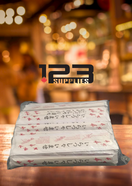 CHOPSTICKS INDIVIDUALLY WRAPPED 9" (100)