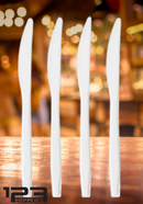 UNWRAPPED CUTLERY - WHITE KNIFE (1000)