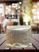 FOIL HOT DOG BAGS - 7 X 1 1/2 X 5 1/2 (100)