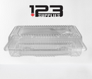 HINGED LID PLASTIC CONTAINER RECTANGULAR - 7 X 5 X 2 (600)