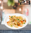 SUGARCANE BIODEGRADABLE PLATES - ROUND 8.75" (125)