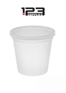 PLASTIC DELI CONTAINER COMBO (with lid) - 24 OZ DYNASTY (240)