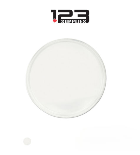 PLASTIC DELI CONTAINERS LIDS FOR ALL - REGULAR CLEAR (500)