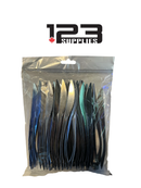 PLASTIC KNIVES - SILVER (40)