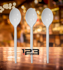 CUTLERY UNWRAPPED - HEAVY SOUP SPOONS WHITE (1000)