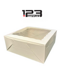 6 CUPCAKE BOX WITH WINDOW 10 X 10 X 4 (10)