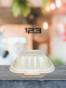 PEBBLE WHITE CONTAINER 5.5" X 5.5" (50)