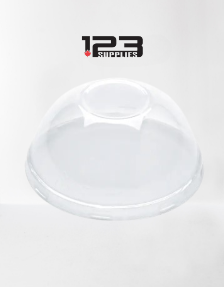 PLASTIC DESSERT LIDS 6-12 OZ - NO HOLE (500)